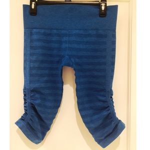 Lululemon In The Flow Blue Crop